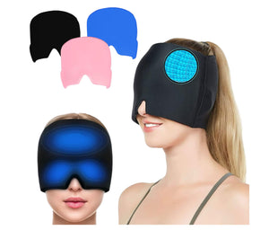 headache™ | GORRO DE GEL PARA MIGRAÑA RELAJANTE FRIO O CALOR.